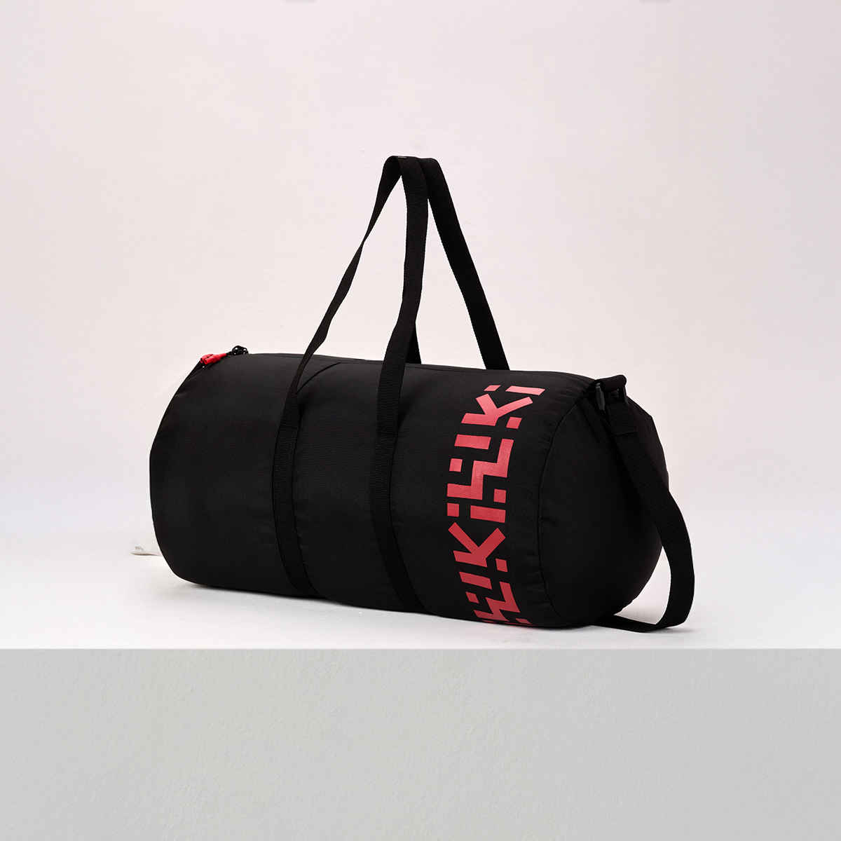 Wildcraft Unisex Solid Polyester Duffel Bag | Black - 23 cm