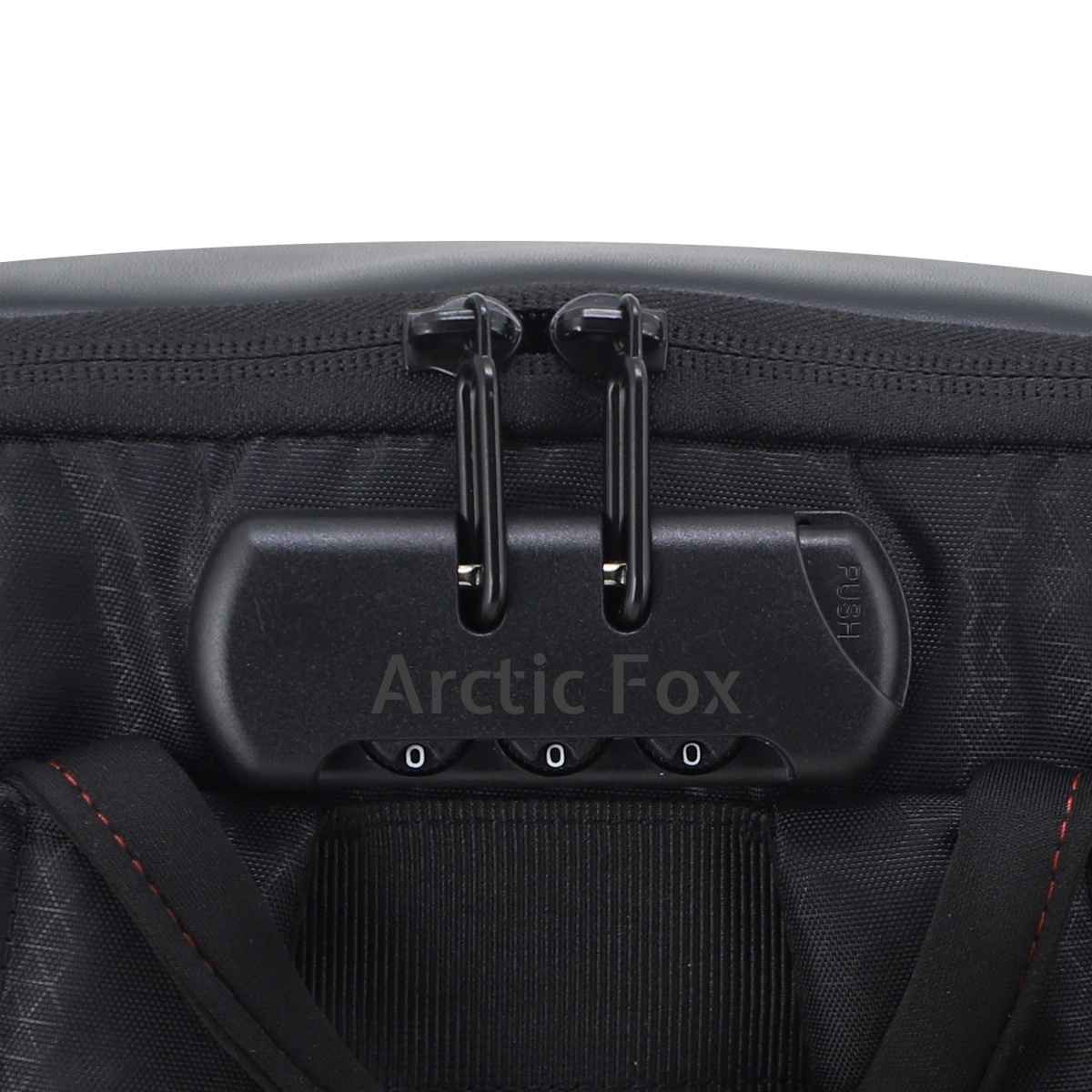 Arctic Fox Unisex Solid Polyester 27 L Top Handle Laptop Backpack | Blue - 17 Inches
