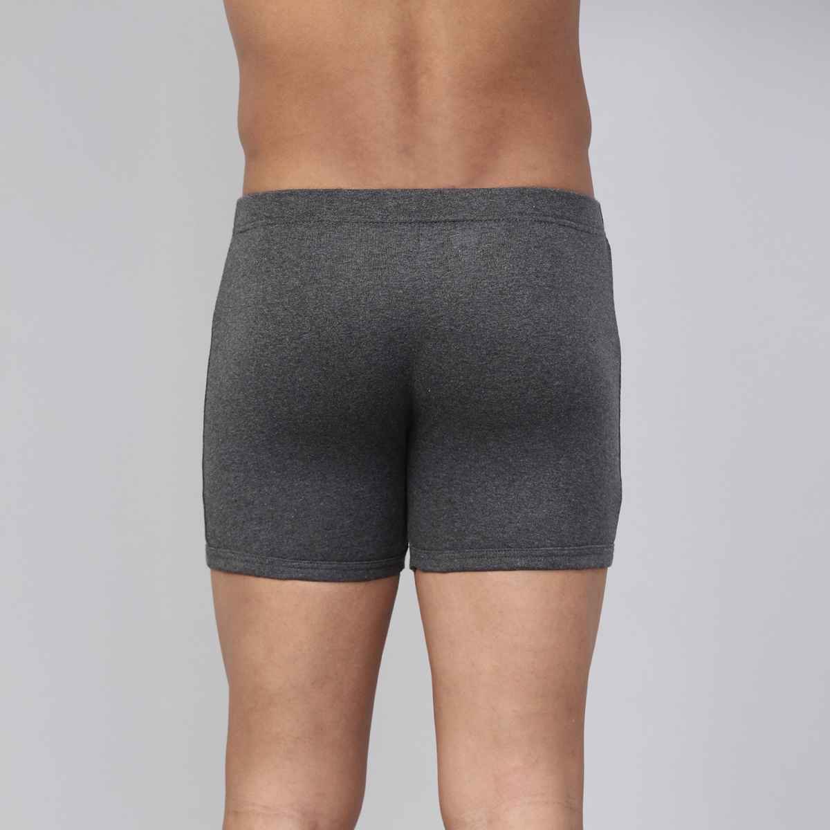Levi's 010 Men's Comfort Boxer Brief | Contoured Double Pouch | Pack of 2 | Lt. Grey Mel,D. Grey Mel | M