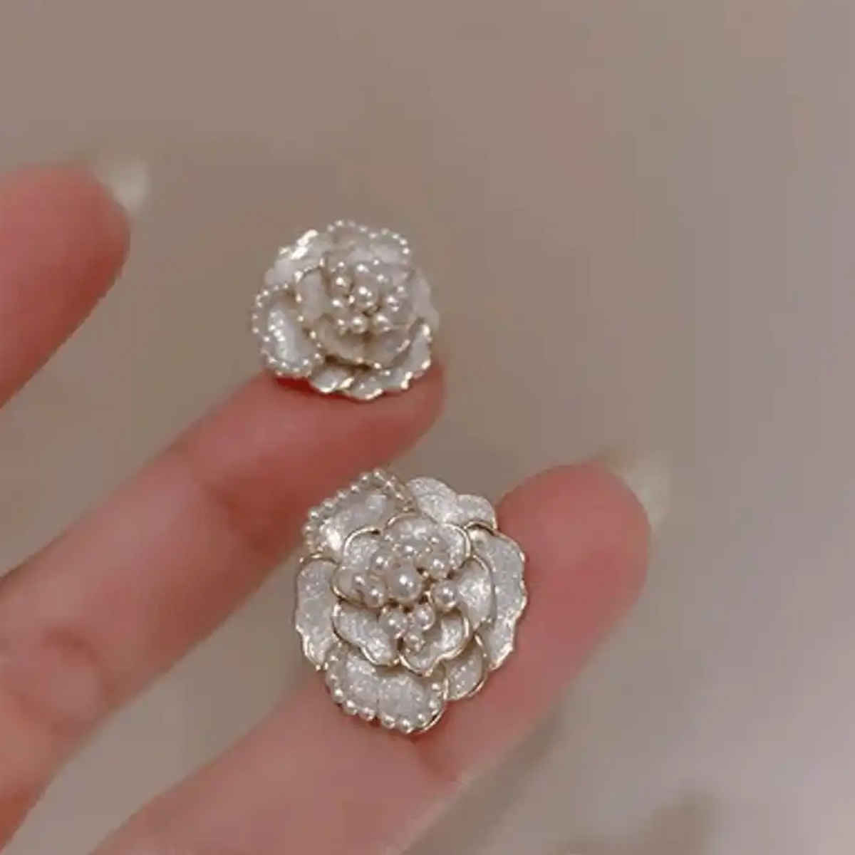 Estailo Fashion Women's Jewellery Earrings Floral One Size | E0001403