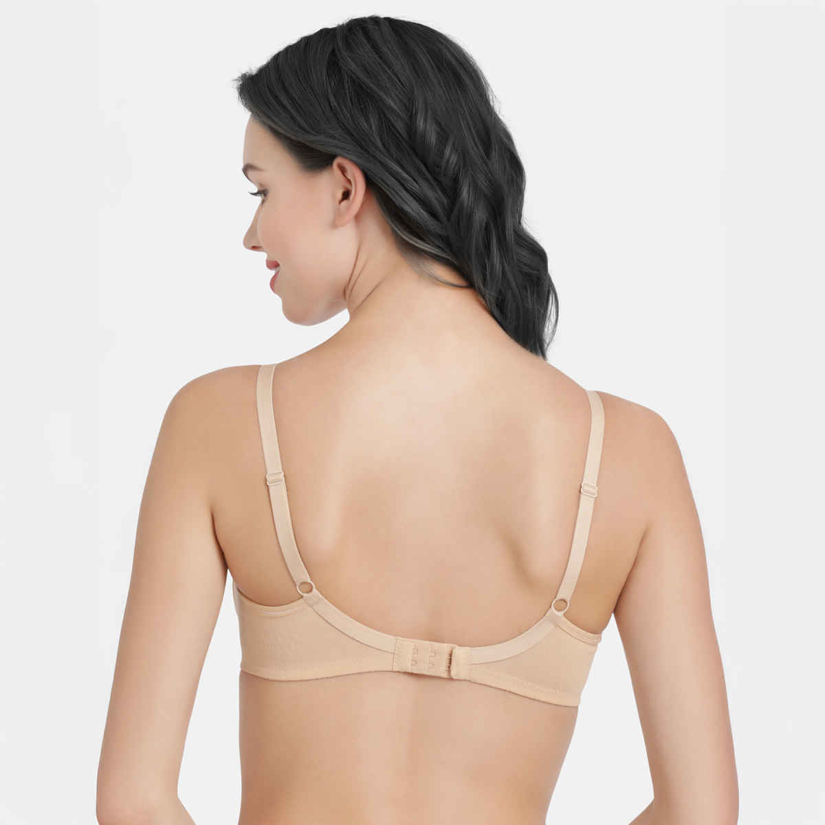 Enamor Women's A042 Side Support Shaper Fab-Cool Cotton Bra | Non Padded | Wirefree | Skin - 34D