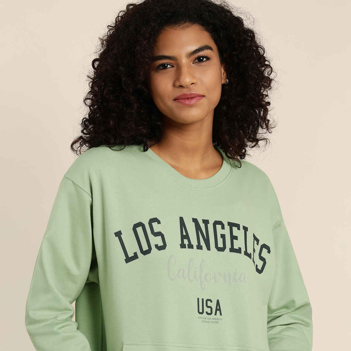 Dillinger Women's Sweatshirt | Dlwmnswt015P | Green - M