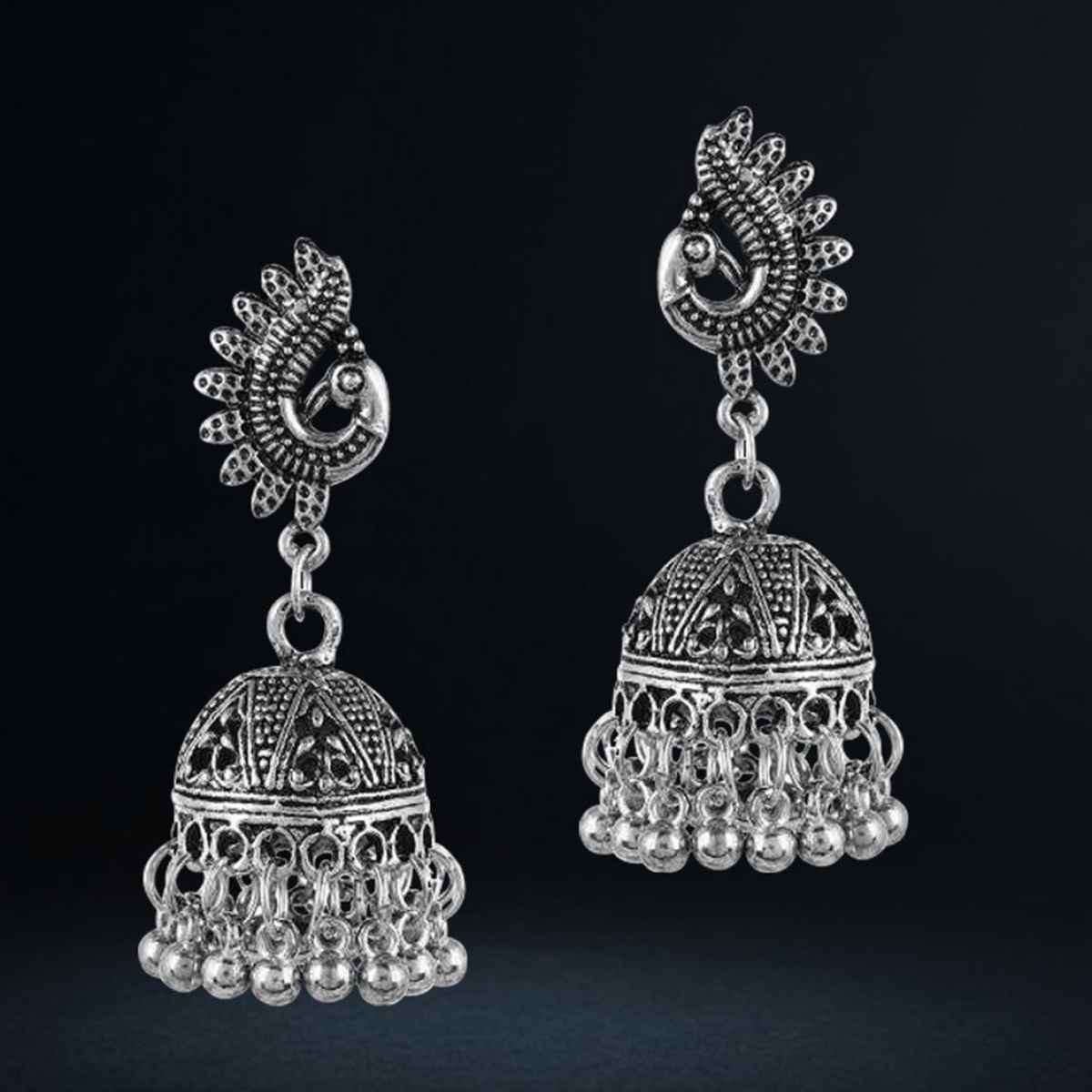 YouBella Jewellery Earrings Afghani Jhumka earrings ear rings for Girls & Women (YBEAR - 32205)