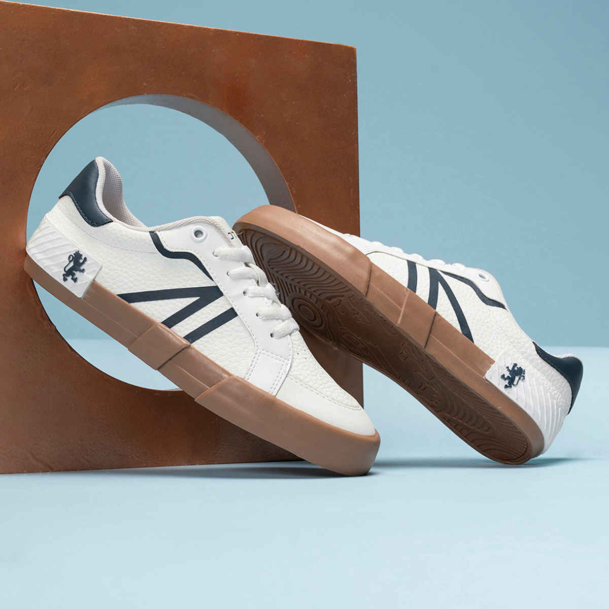 Red Tape Women's Casual Sneakers | RLV0253 | White Green - UK 5