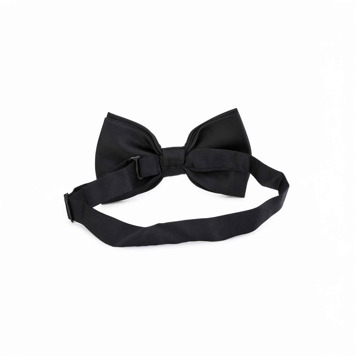 Calvadoss Men's Solid Bow Tie | BOW 2159 | Black