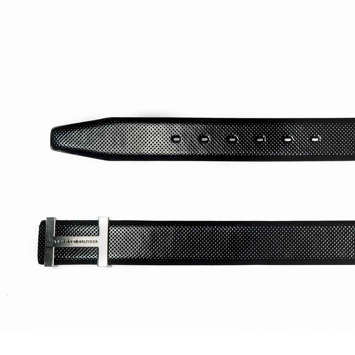 Tommy Hilfiger Men Yangy Casual Belt - Black (M - 90 cm)