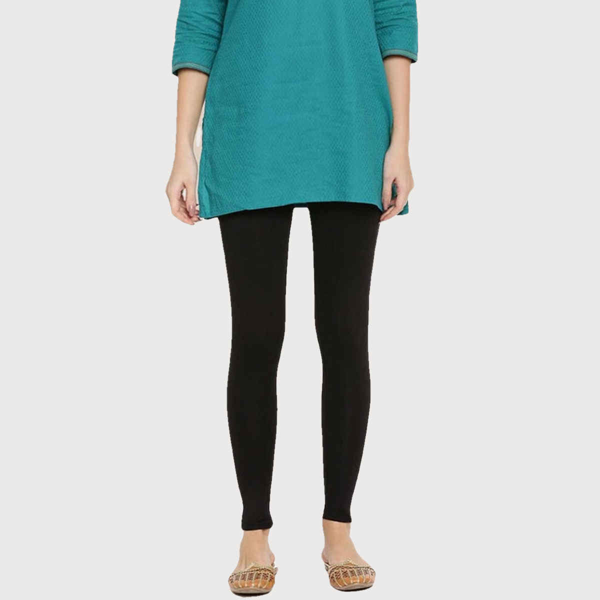 Twin Birds Women's Ankle Legging | Carbon Black - M