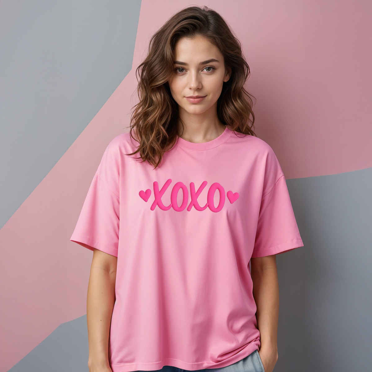 Smartees Valentines Women's Tshirt | Pink | L