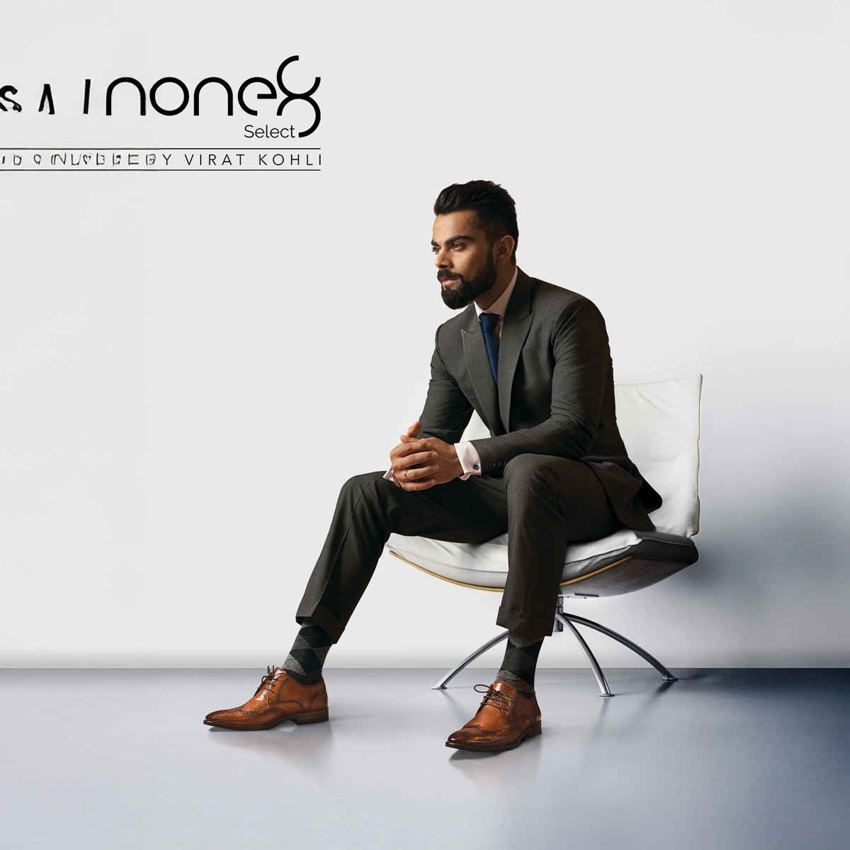 One8 Men's Solid Cotton Handkerchief | Dark Color