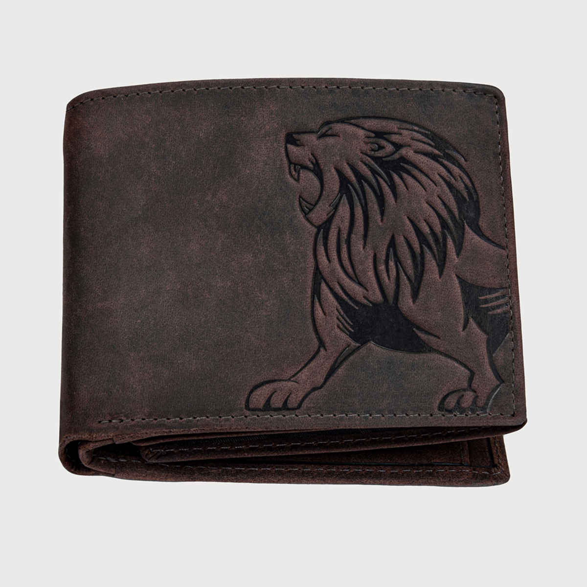 Urban Forest Men's Leo Vintage Leather Wallet | Brown