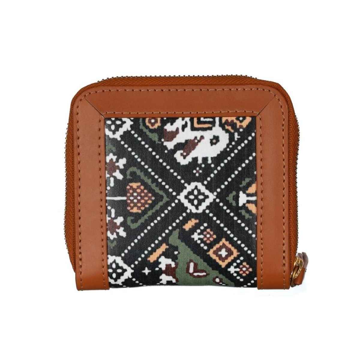 Priyaasi Women's Polyurethane Wallets | Black and Brown - Free Size