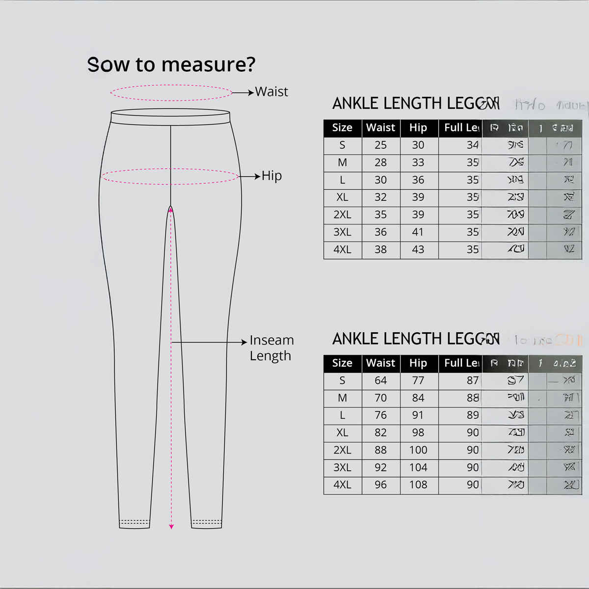 Go Colors Women's Solid Mid Rise Ankle Length Leggings | Dark Red - XL