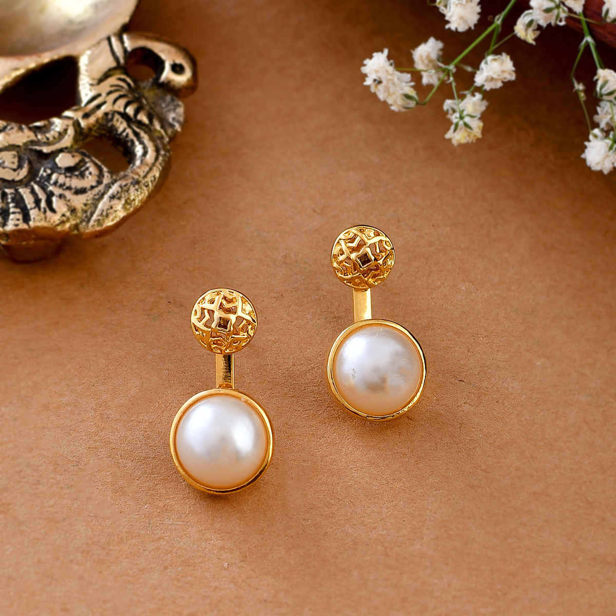 Voylla Nazakat Zanani Ear Jacket Earring