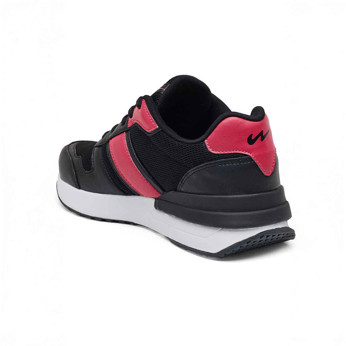 Campus Women's Sneakers | NIGMA | Black and Red - UK 6