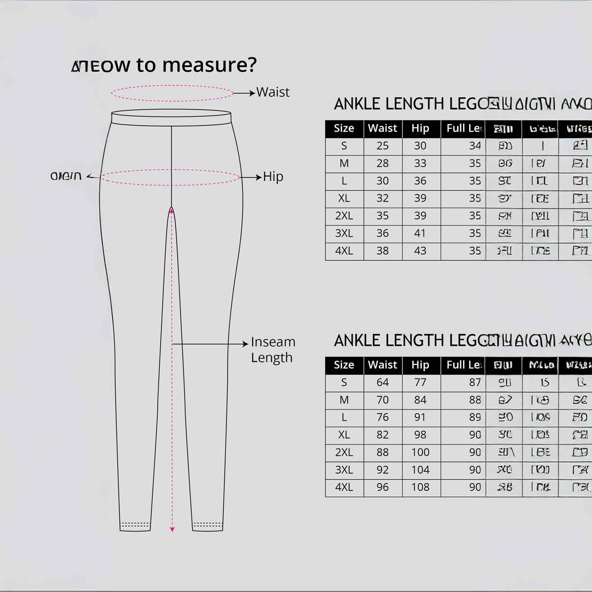 Go Colors Women's Solid Mid Rise Ankle Length Leggings | Black - S