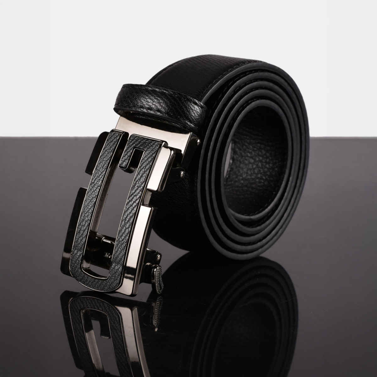 Buckleup Men's Belt | Model-Bublt2815 | Black - 38