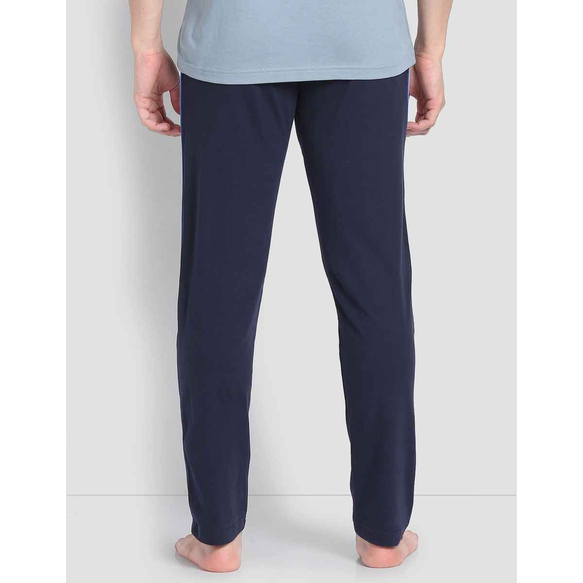 U.S. Polo Assn. Solid LR001 Lounge Track Pants - Pack Of 1 | Blue | S