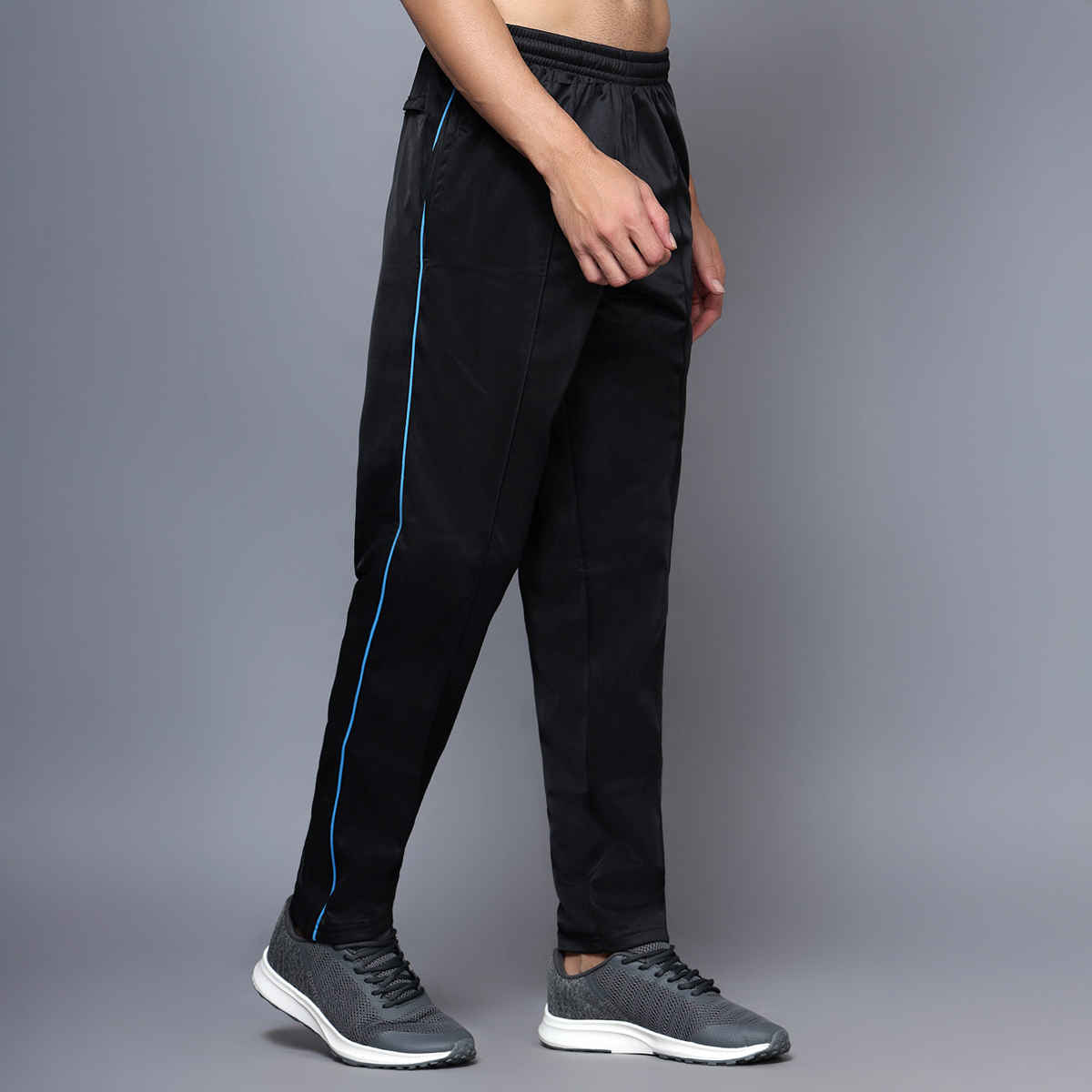 Shiv Naresh Men's Trackpant | 550 - Navy-Cyan | M