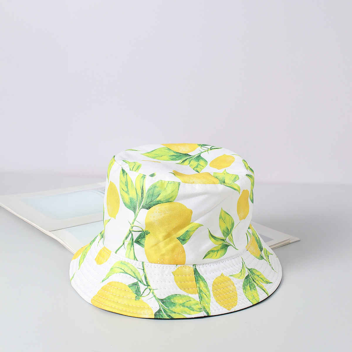 Haute Sauce Women's Floral Polyester Bucket Hat | Multicolour - One Size