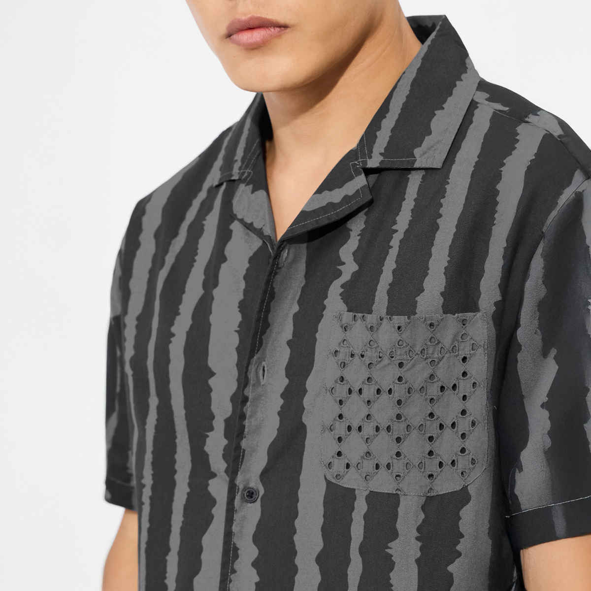 The Souled Store Men's Regular Batman - Dark Knight Holiday Shirts | Grey | S