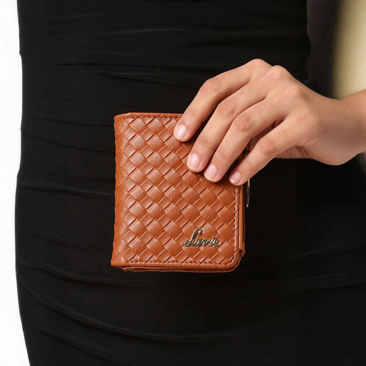 Lavie Women's Chic Bifold Wallet | Small | Tan