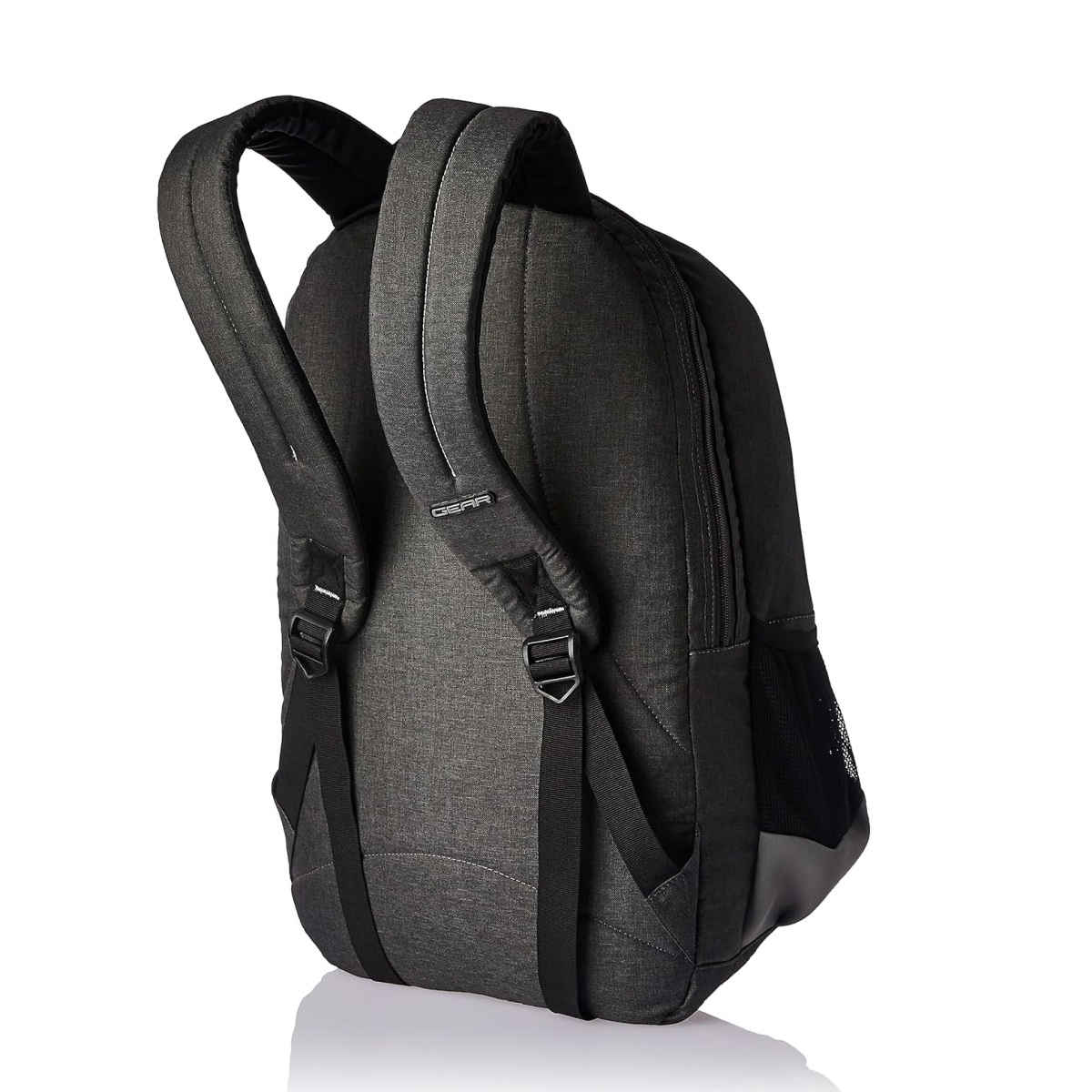 Gear Unisex Solid Polyester 24 L Backpack | Charcoal Grey - 19 Inches