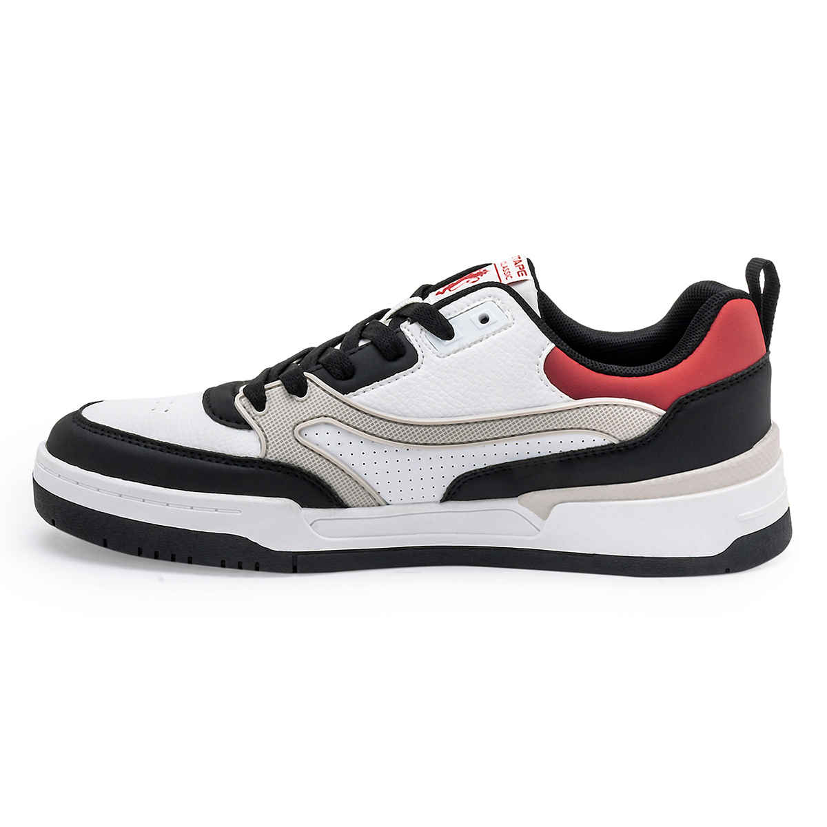 Red Tape Men's Sneakers | RSL0272A | White and Red - UK 6