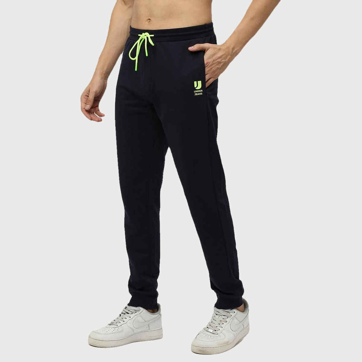 Underjeans by Spykar Premium Trackpant | Navy | M