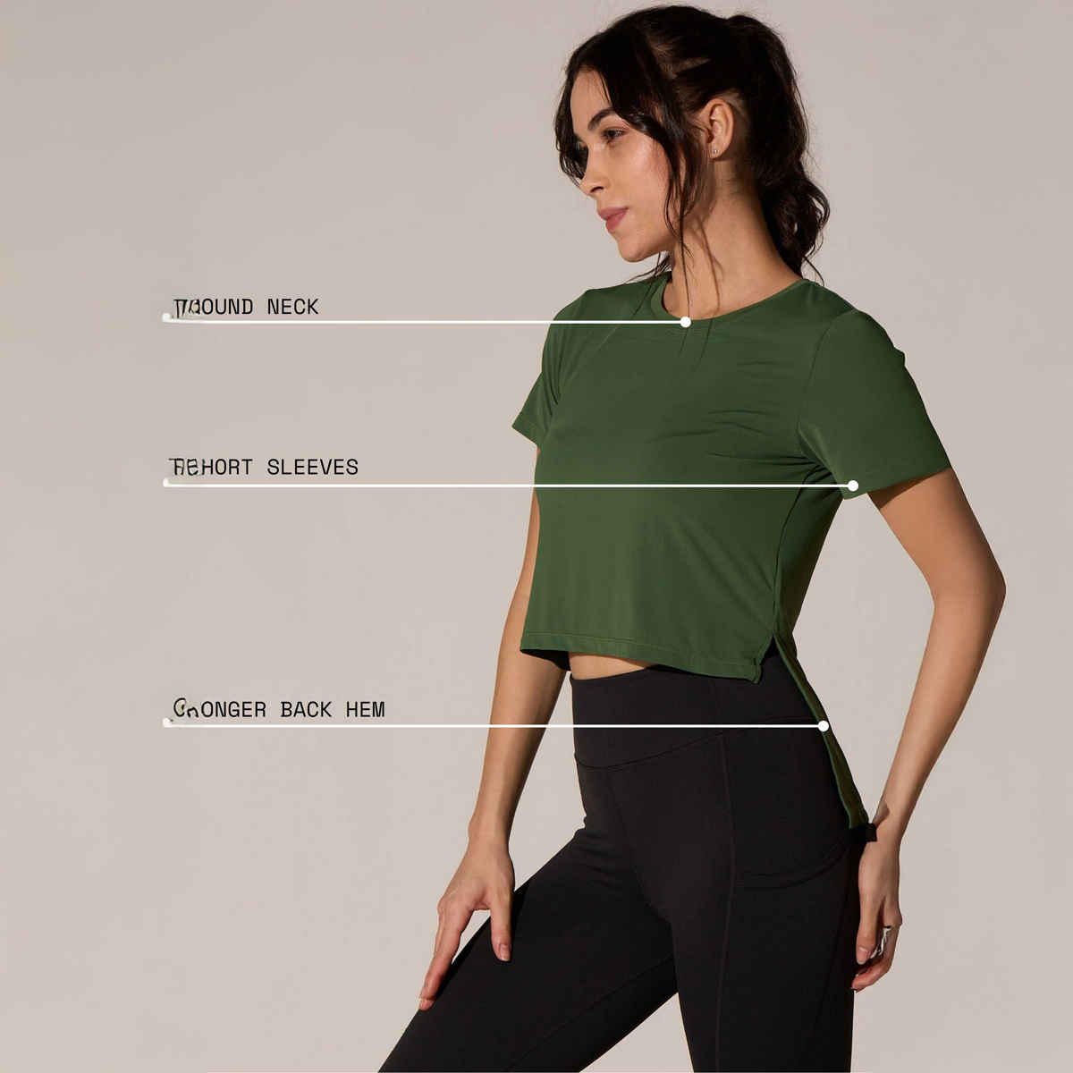 Cava Women's Top Lay-Low | Olive - XL