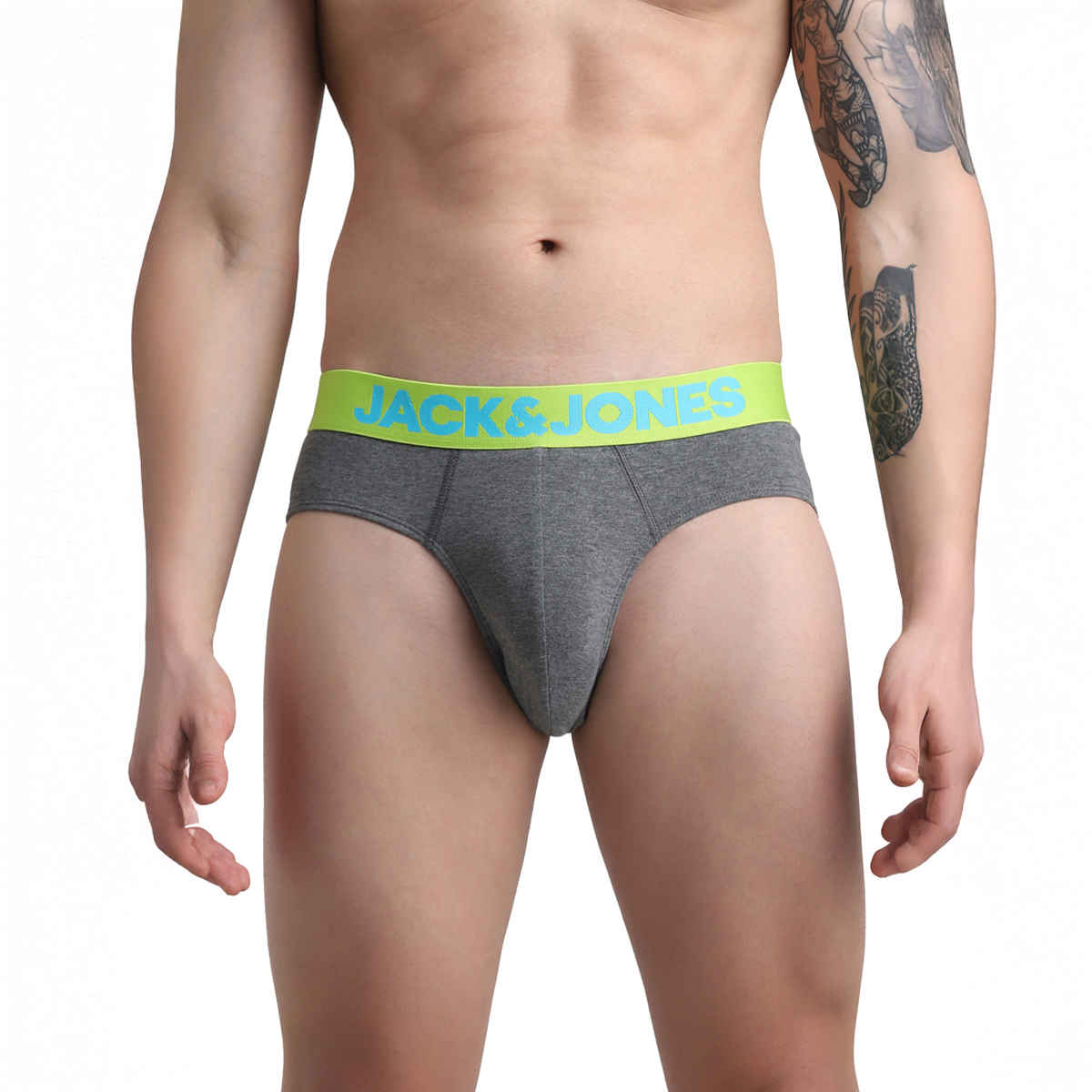 JACK & JONES Mark Briefs Dark Grey Melange XL
