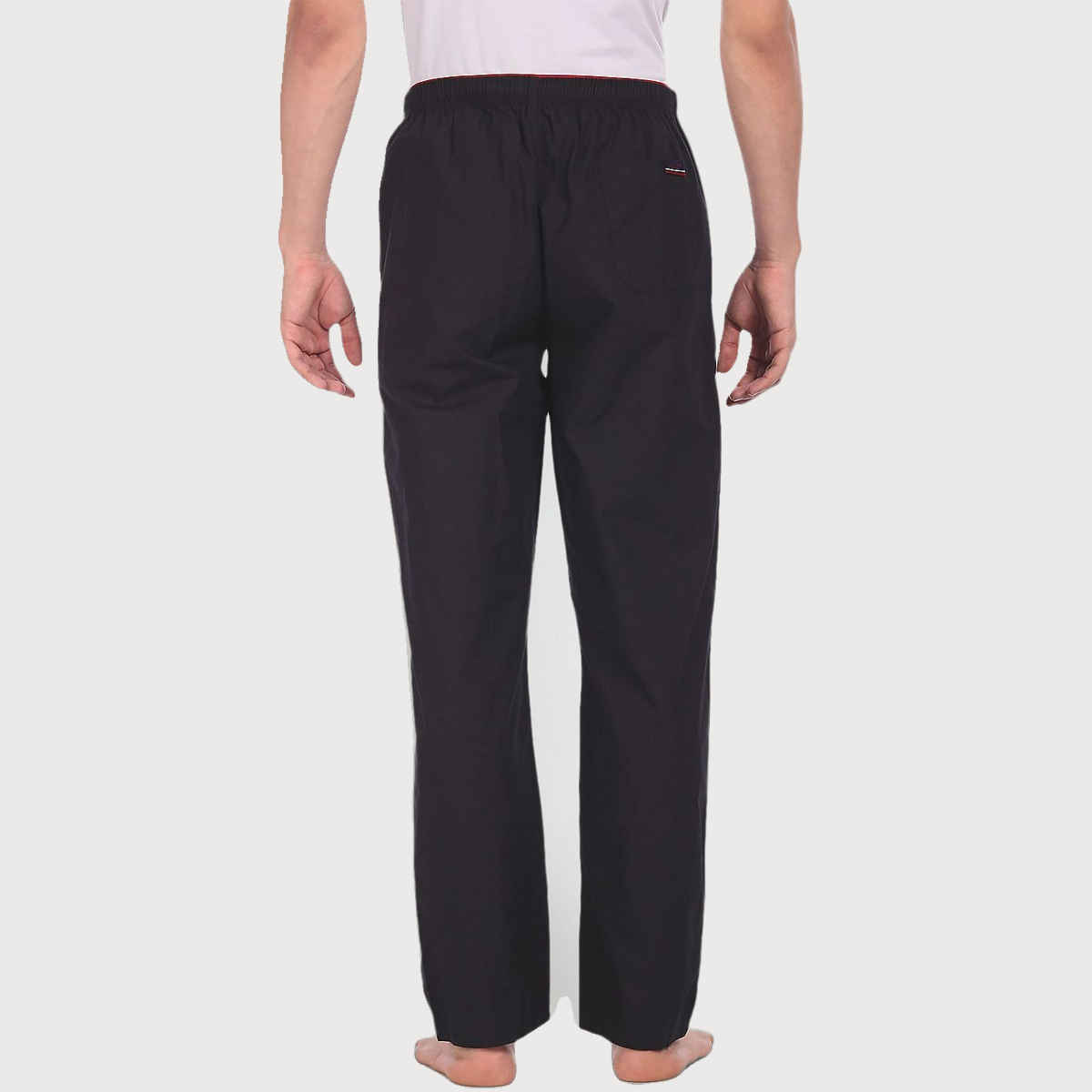 U.S. Polo Assn. Comfort Fit Solid Cotton I690 Lounge Pants - Pack Of 1 | Black | S