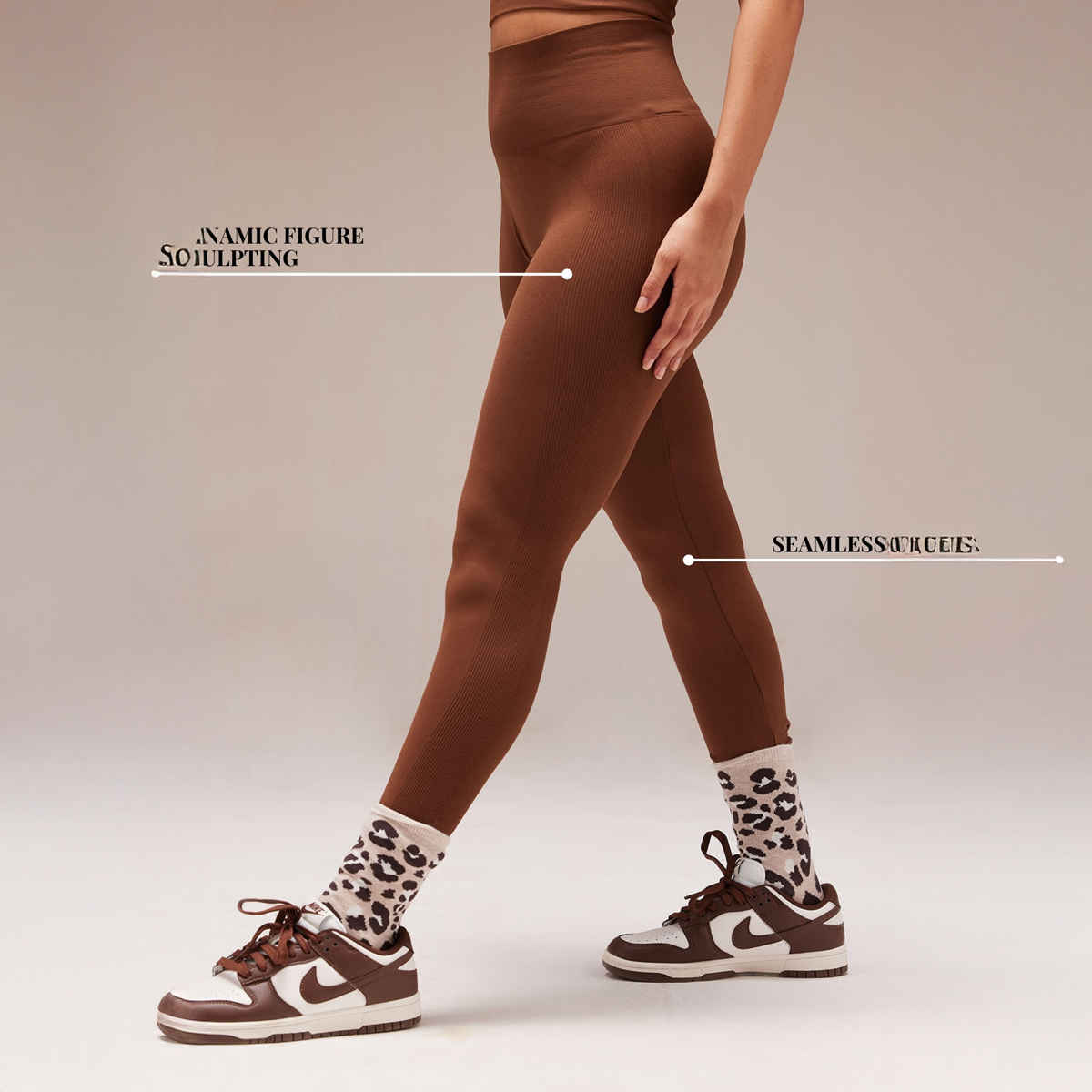 Cava Women's Leggings Sky-Rise | Brunette - XS