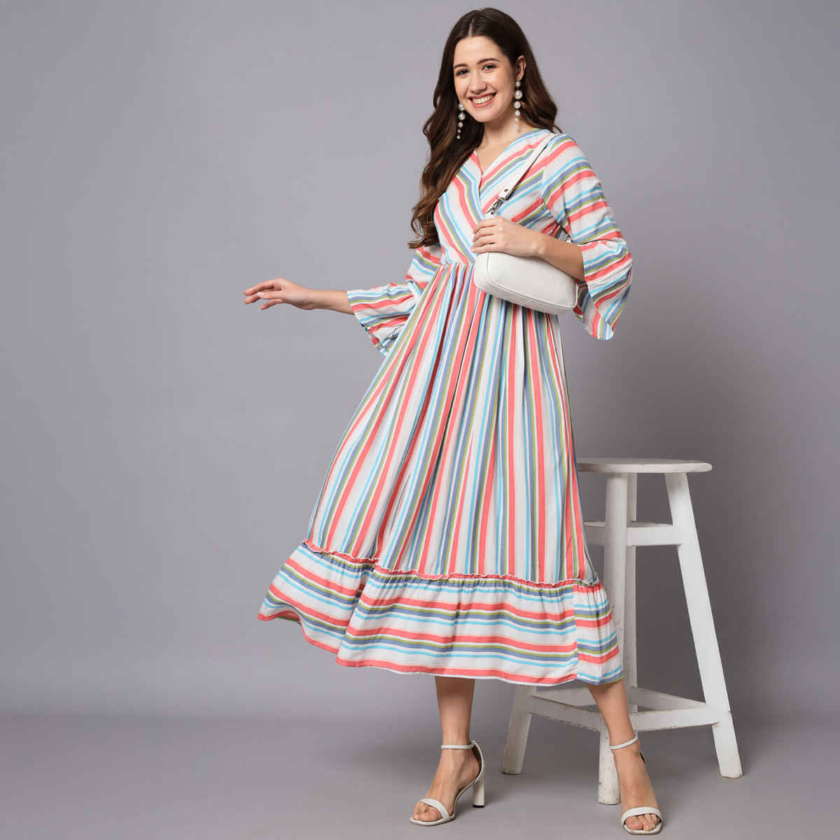 The Dry State Women's Dress | WDRE 753A 1999 | Multicolour - S