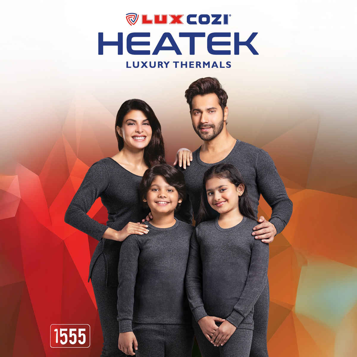 Lux Cozi Women's Heatek Premium Ultra Soft Stylish Warm Thermal Top | Black Melange - 100