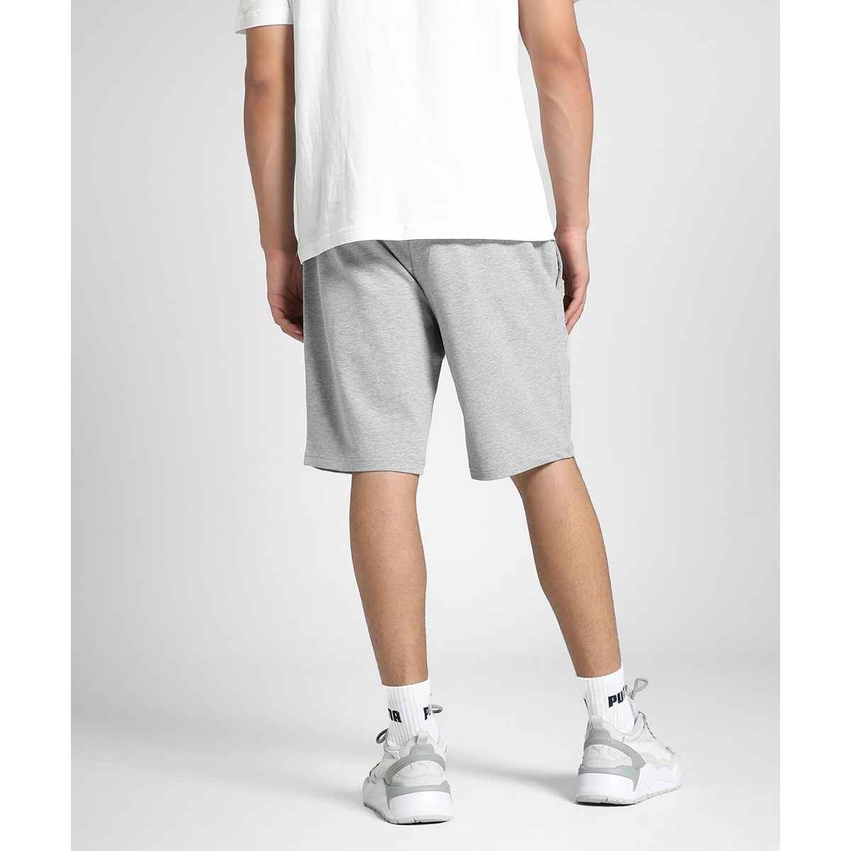Puma Men's ESS Logo Shorts | Grey | XL