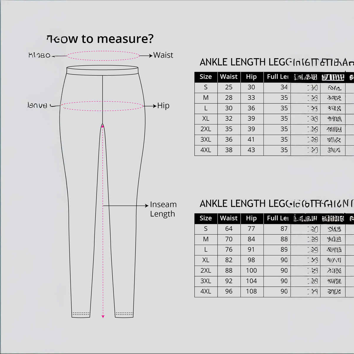 Go Colors Women's Solid Mid Rise Ankle Length Leggings | Silver Grey - L