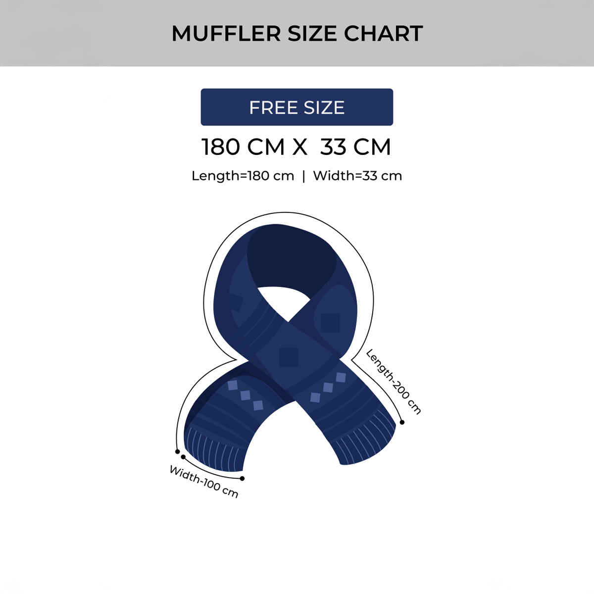 Monte Carlo Men's Acrylic Blend Muffler | Black - Free Size
