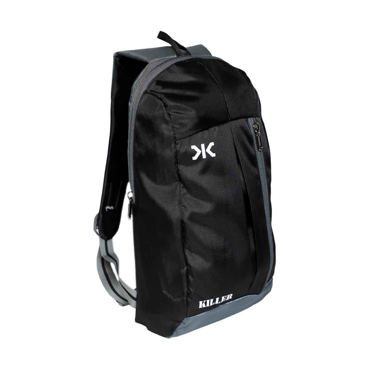 Killer Unisex Solid Polyester 25 L Padded Shoulder Strap Mini Backpack | Black - 15.6 Inches