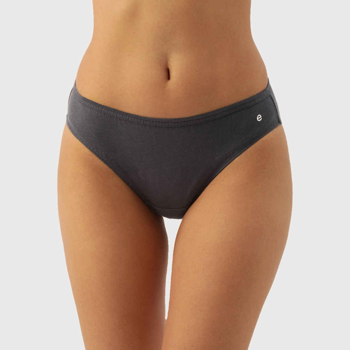 Enamor Women's CB03 Solid Cotton Bikini Panty | Low Waist | PO3 | Assorted | M