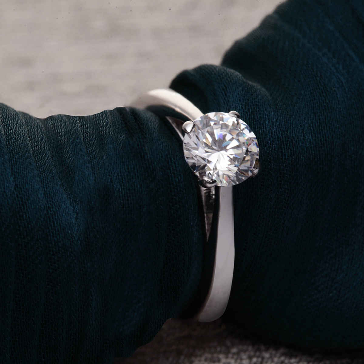 Clara Pure 925 Sterling Silver Luca Adjustable Ring | Gift for Women & Girls