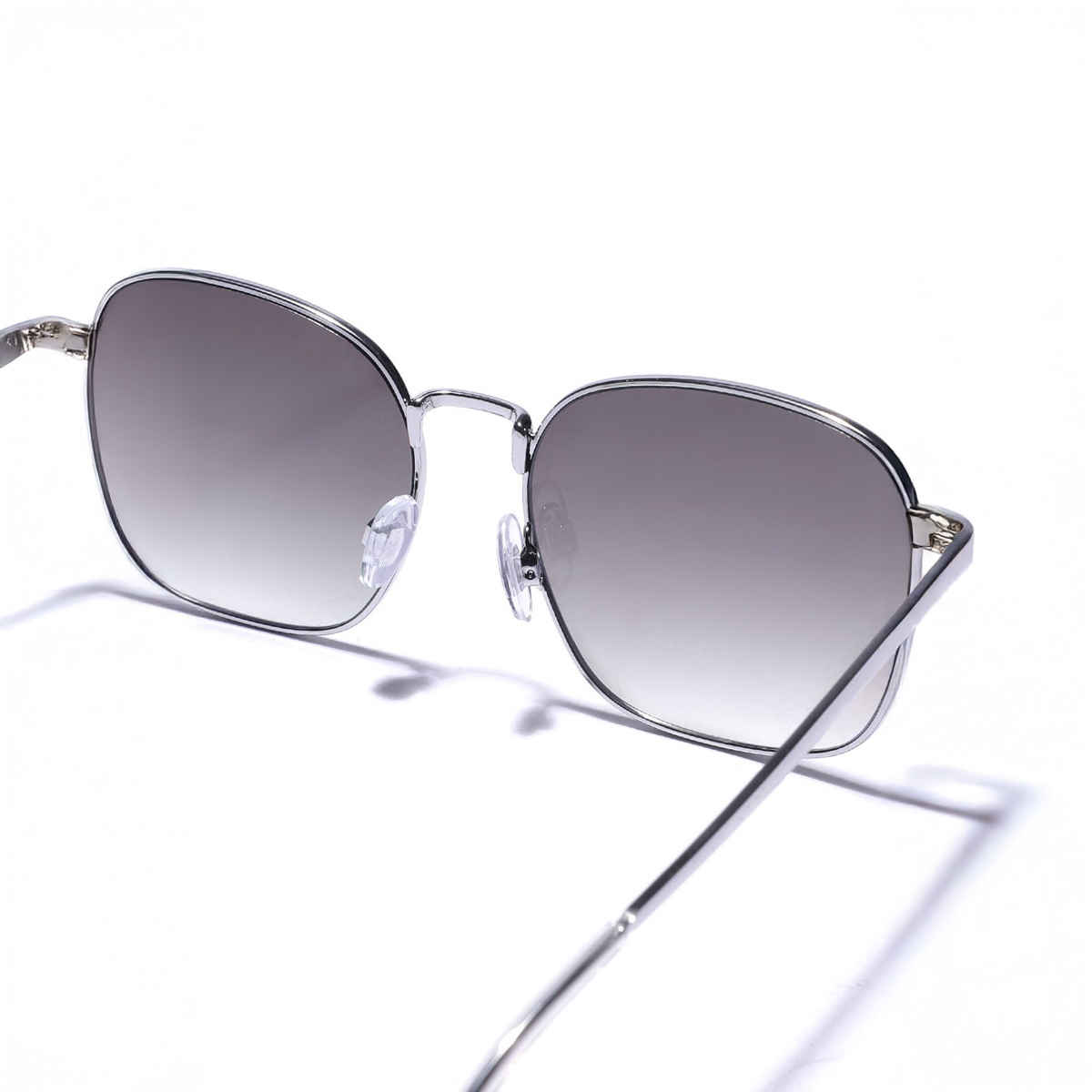 Carlton London Premium Unisex Square Sunglasses with UV Protected Lens | CLSU281 0xc003af0350 | Silver