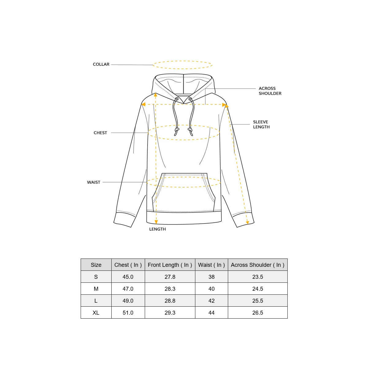 Highlander Men's Oversized Hooded Sweatshirt | Black - M