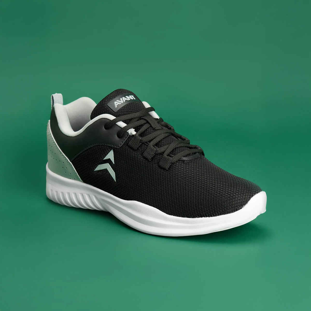 Avant Men's Pulse Walking Shoes | Black & Grey - UK 10