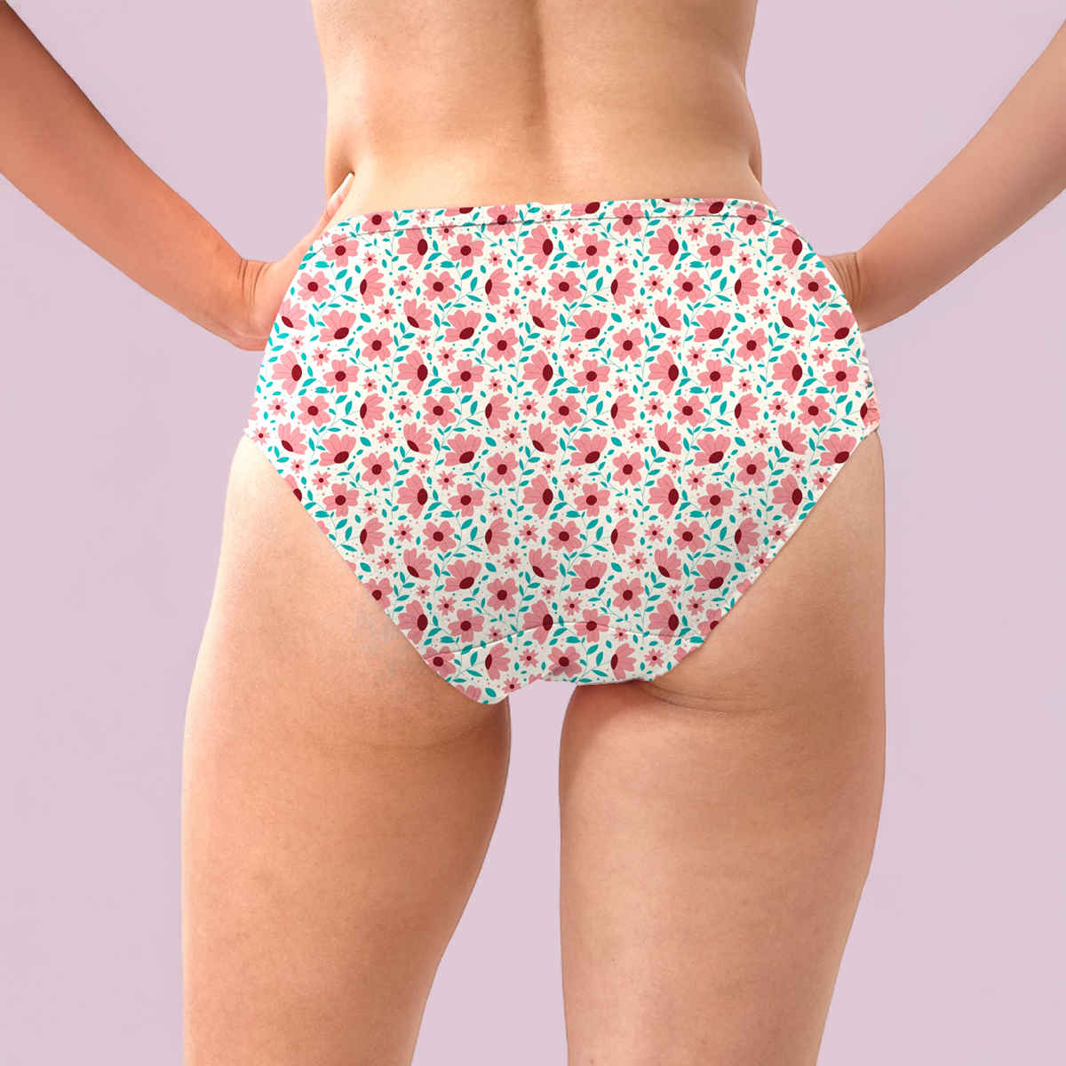 Lyra Women's Hipster Panty Printed | XXL (Colour May Vary)