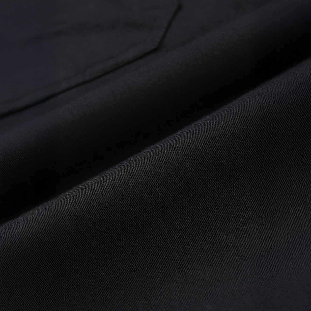 USPA Cotton Casual Shirt For Men - Black - M
