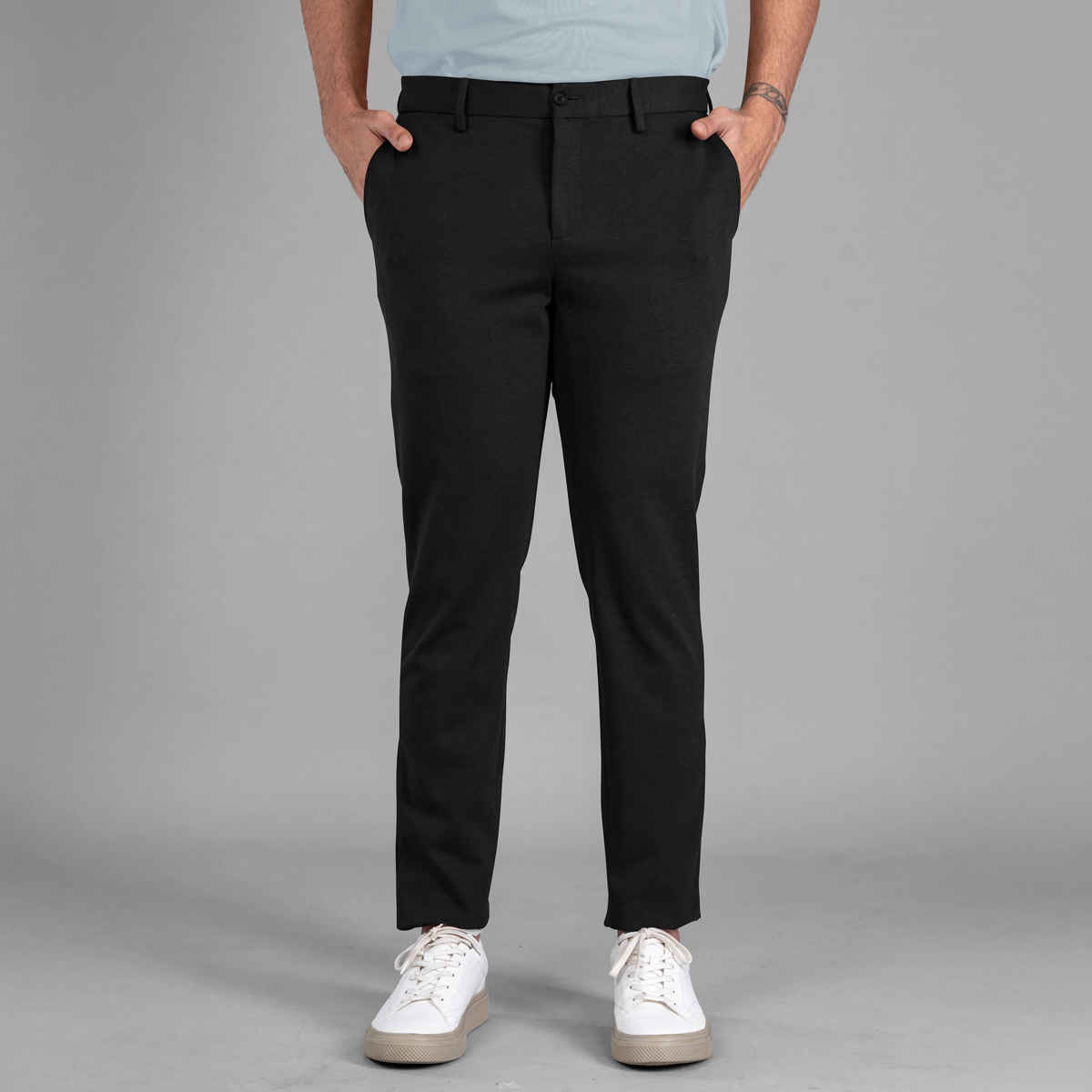 The Pant Project Men's Power Stretch Pants - Jet Black | 32