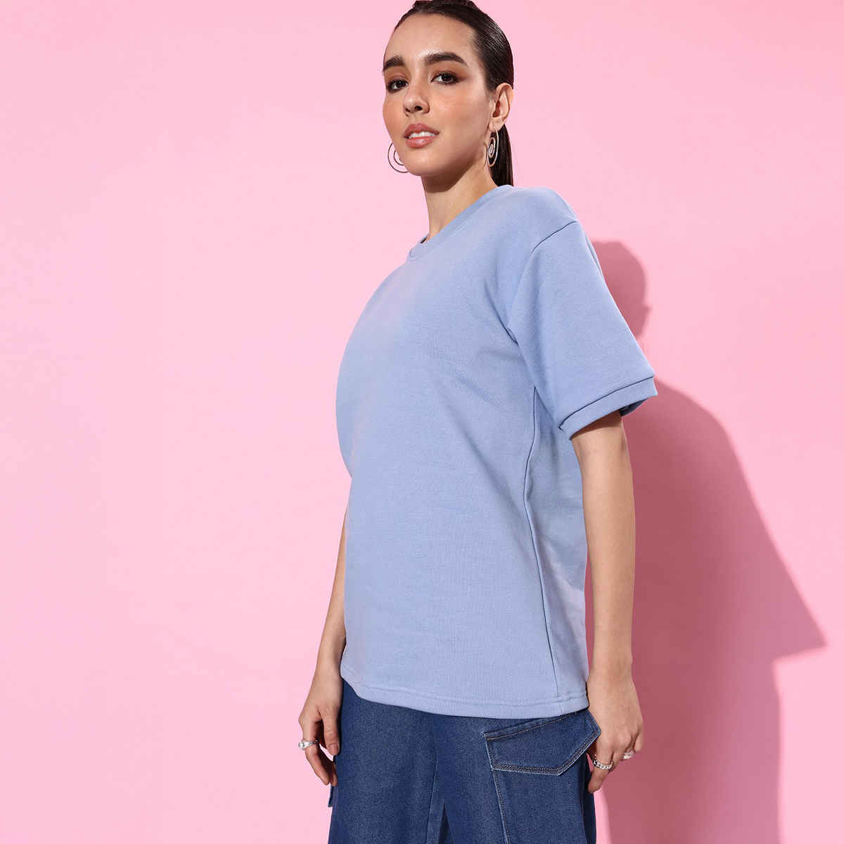 Dillinger Women's Sweatshirt | Dlwmnswt062 | Purple - S