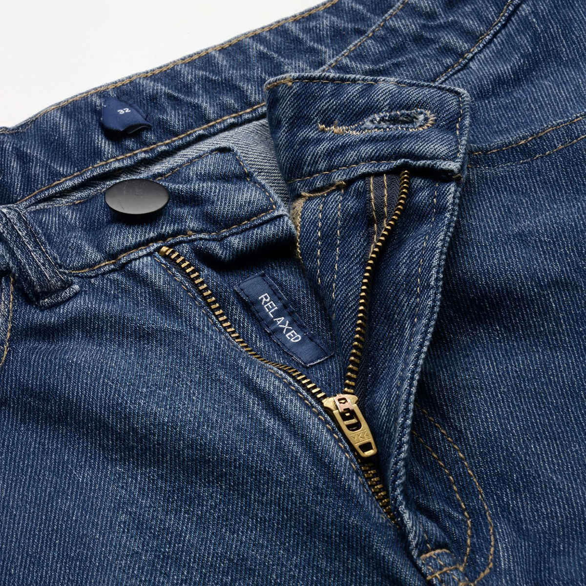 Bene Kleed Men's Relax Fit Jeans | Blue - 36