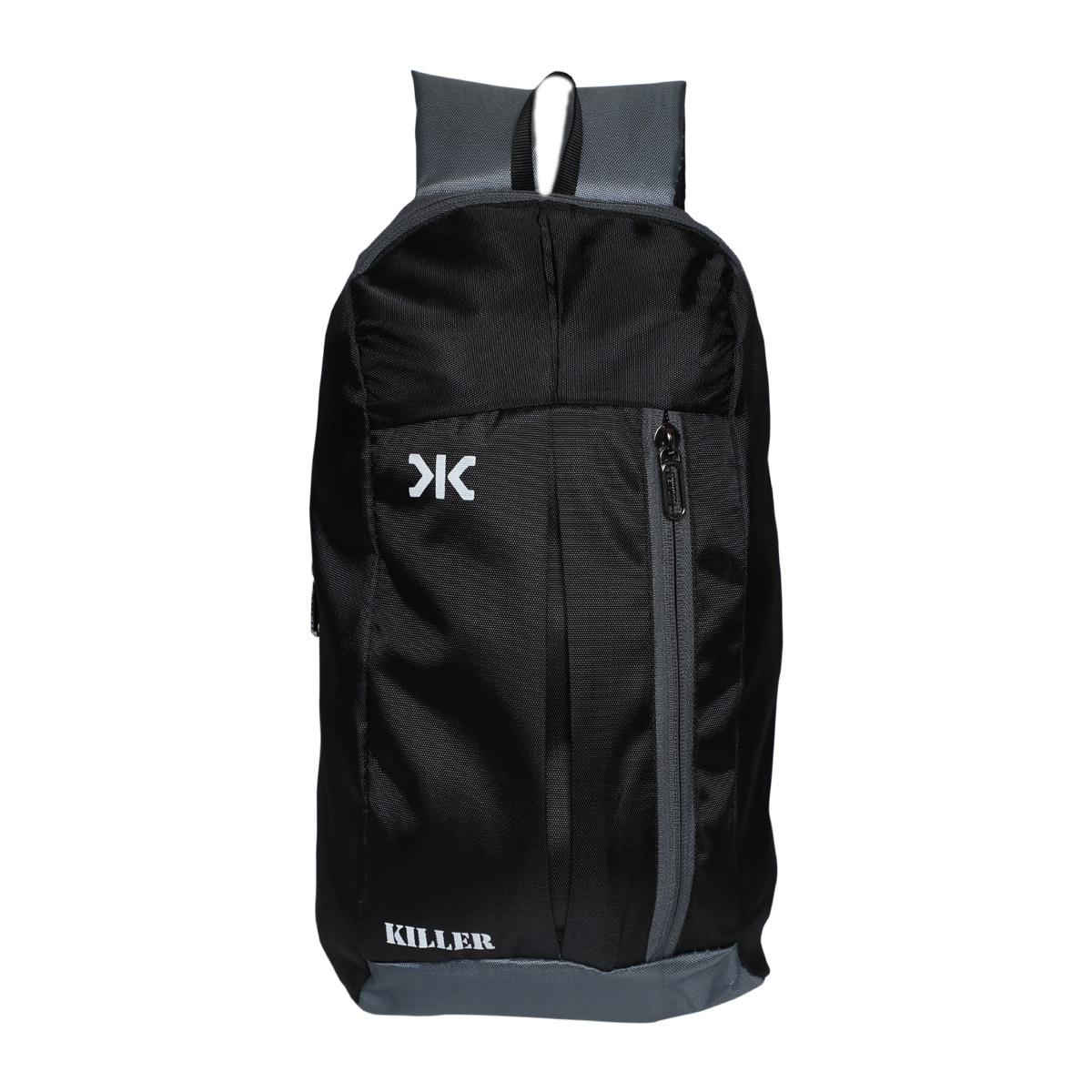 Killer Unisex Solid Polyester 25 L Padded Shoulder Strap Mini Backpack | Black - 15.6 Inches