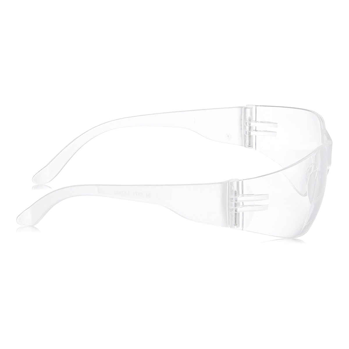 3M 11850 IN Safety Goggles | Hard Coat Eye Protector | Anti-Pollution Glasses | Silver Frame